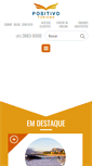 Mobile Screenshot of positivoturismo.com.br